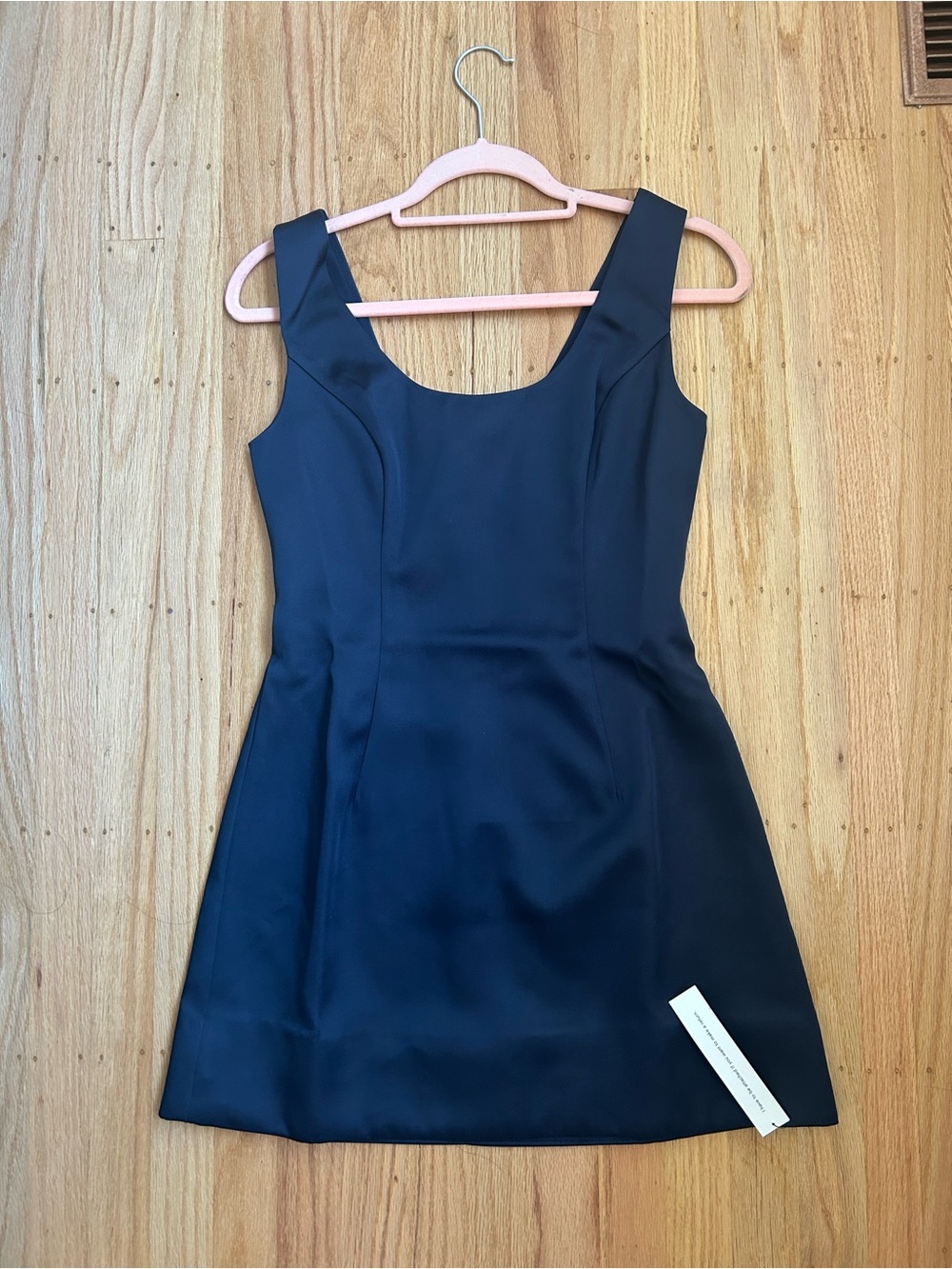 Reformation Black Sleeveless Mini Dress